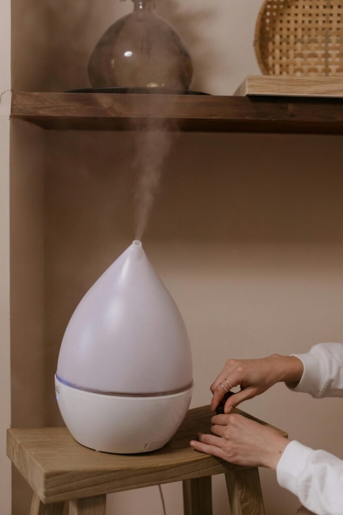 difusor de aromas ultrasonico funcionando