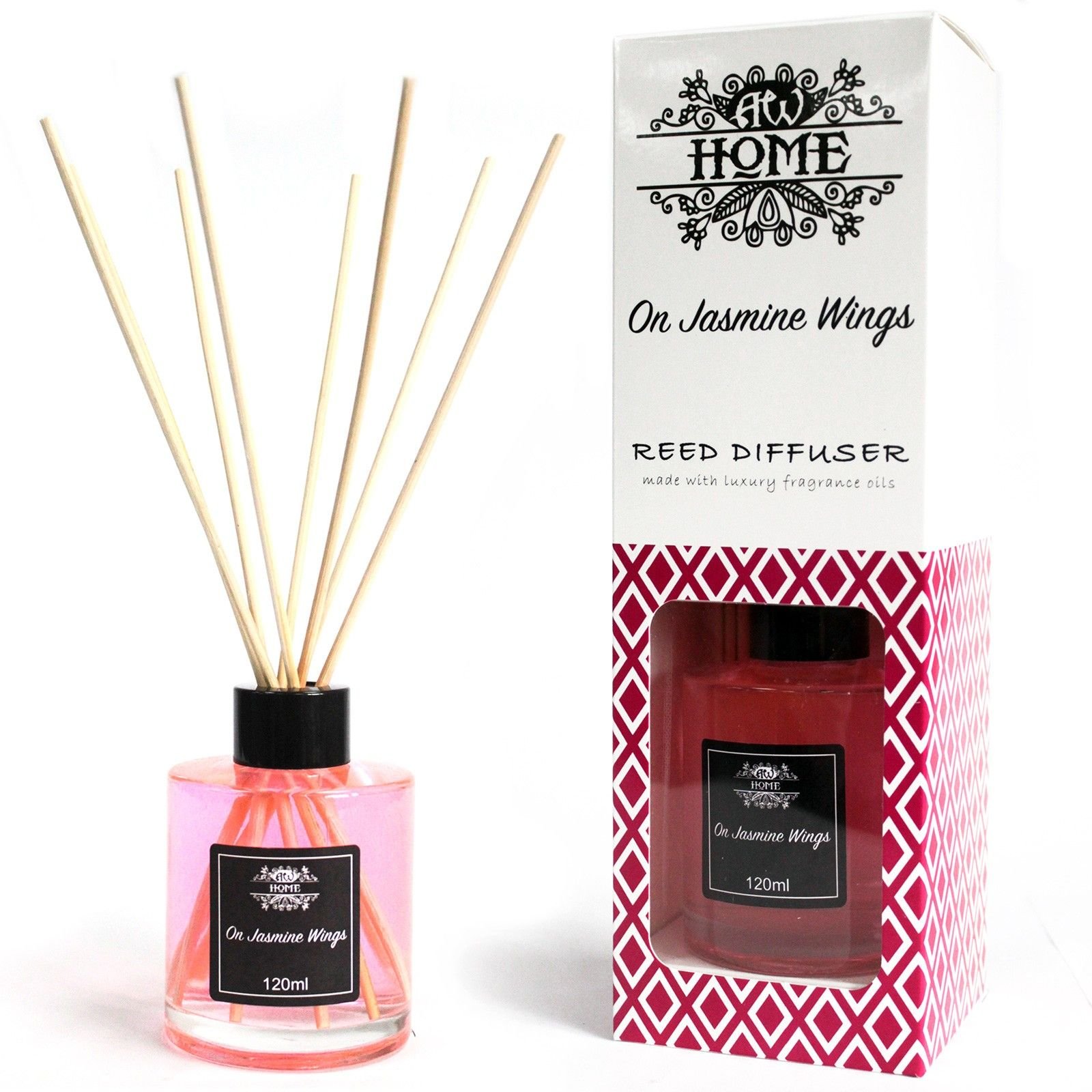 Difusor de varillas con fragancia de jazmín 120ml