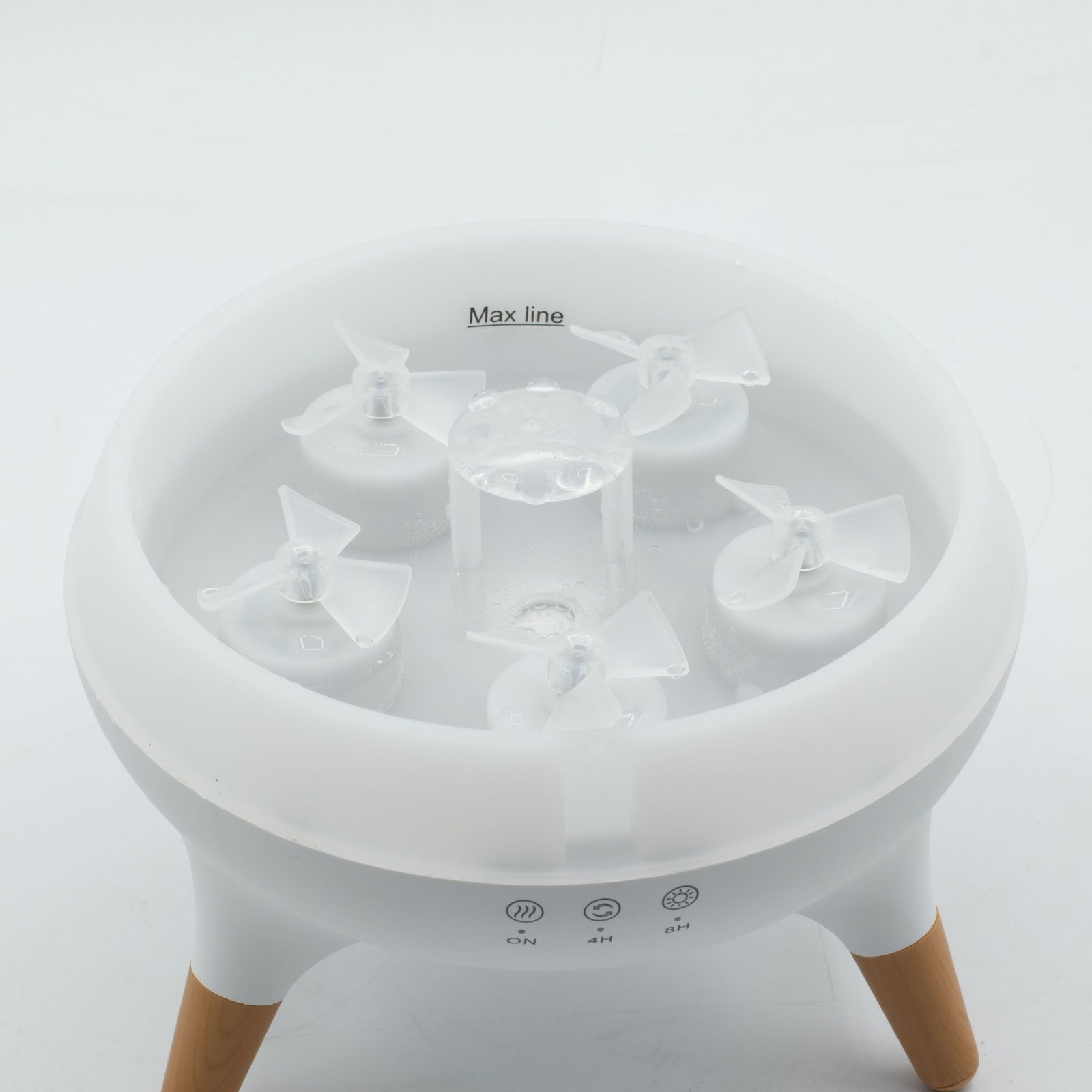 Difusor de aromas Ocean. Efecto medusas y LED de cambio de color - Imagen 2