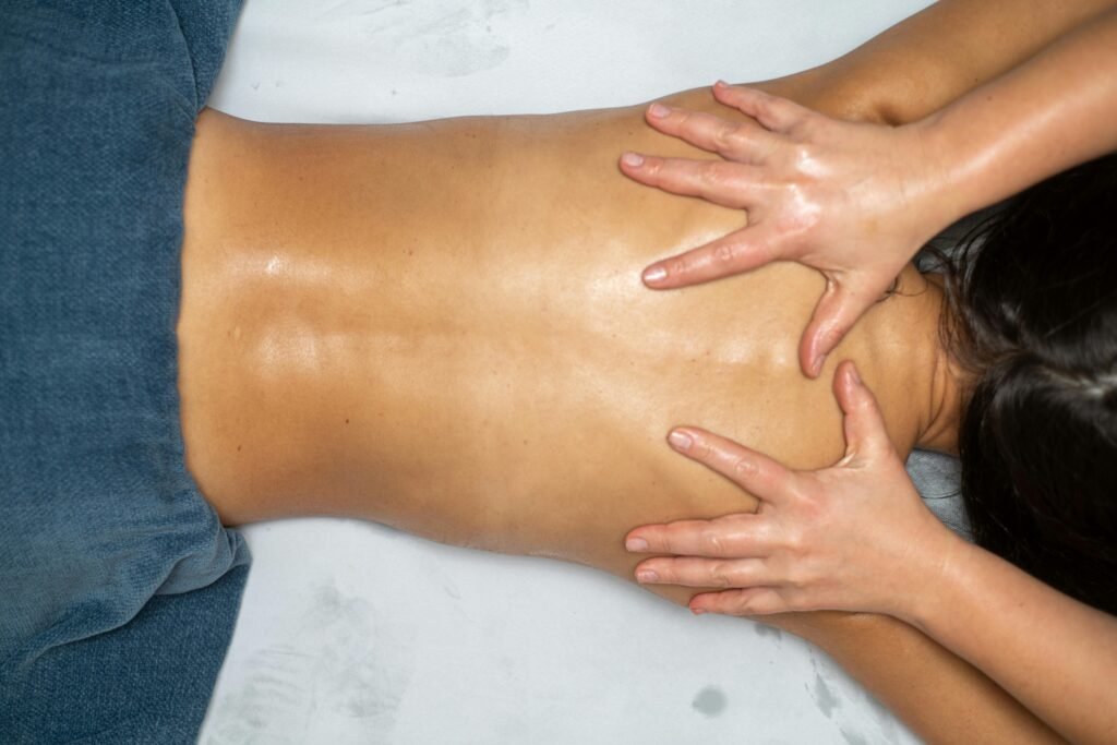 aceites esenciales para el dolor muscular masaje tópico