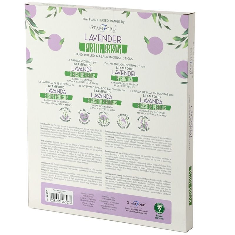 Cajas de Incienso Masala a base de Plantas - Lavanda - imagen 3