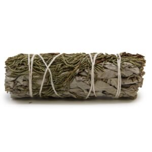 Atado de Hierba - Salvia Blanca y Enebro 10cm