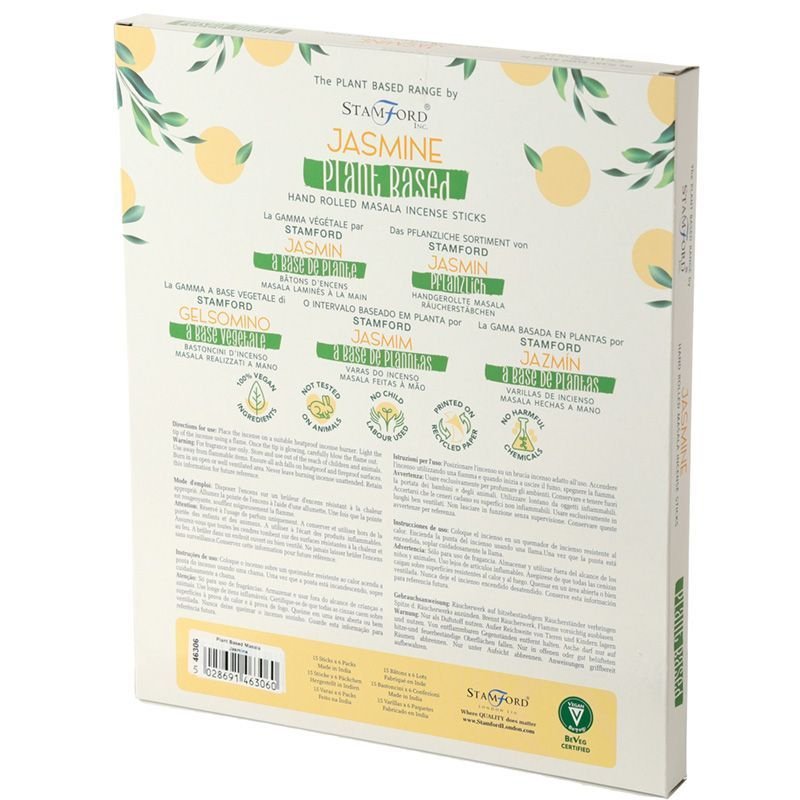 Cajas de Incienso Masala a base de Plantas - Jazmín - Imagen 2