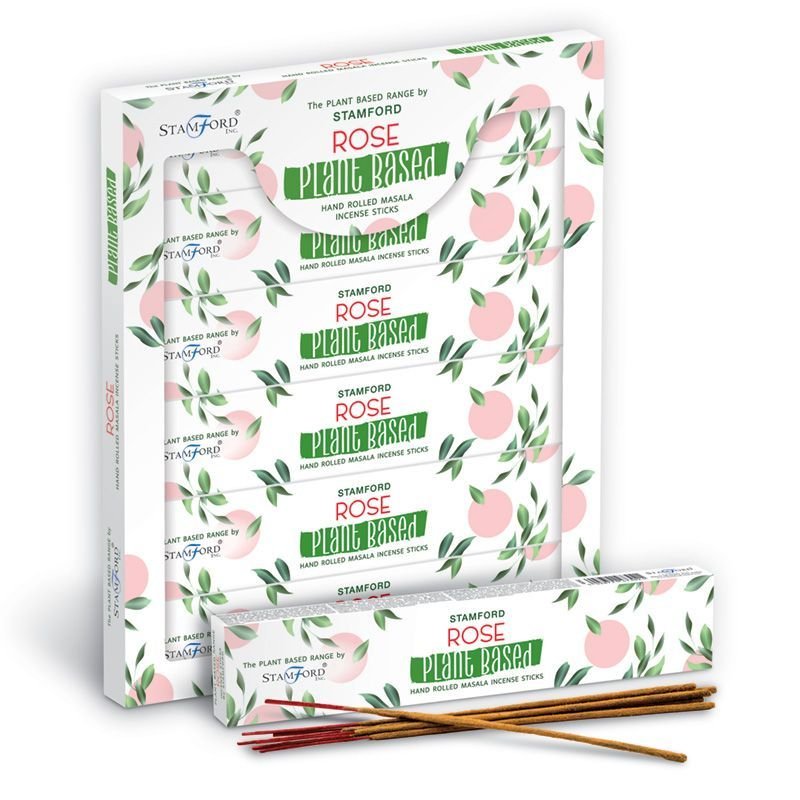 Cajas de Incienso Masala a base de Plantas - Rosas - Imagen 2
