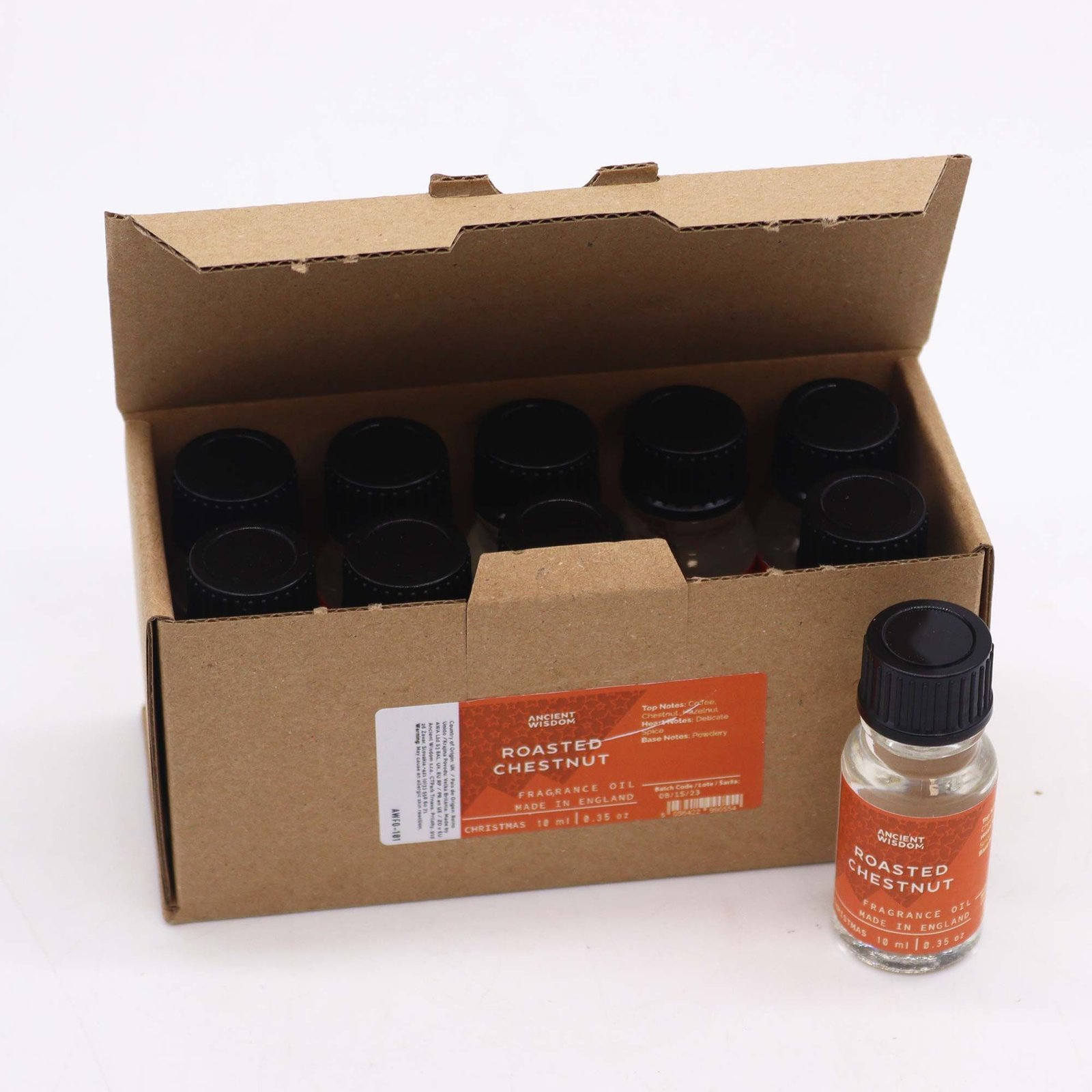 Aceites de Fragancia 10ml – Castañas Asadas - imagen 1