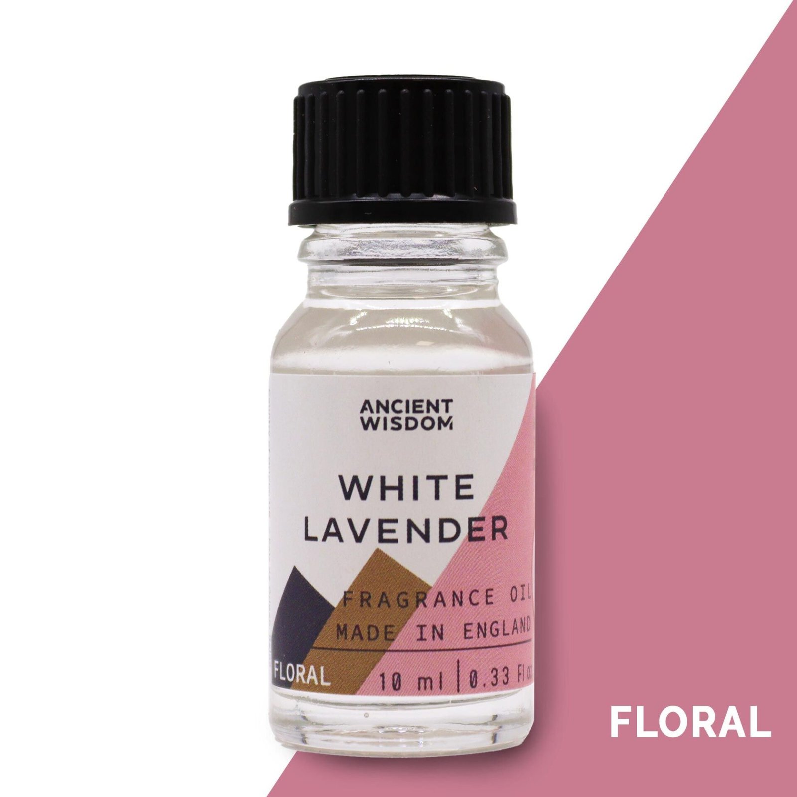 Aceite de fragancia lavanda blanca 10ml para quemadores y difusores