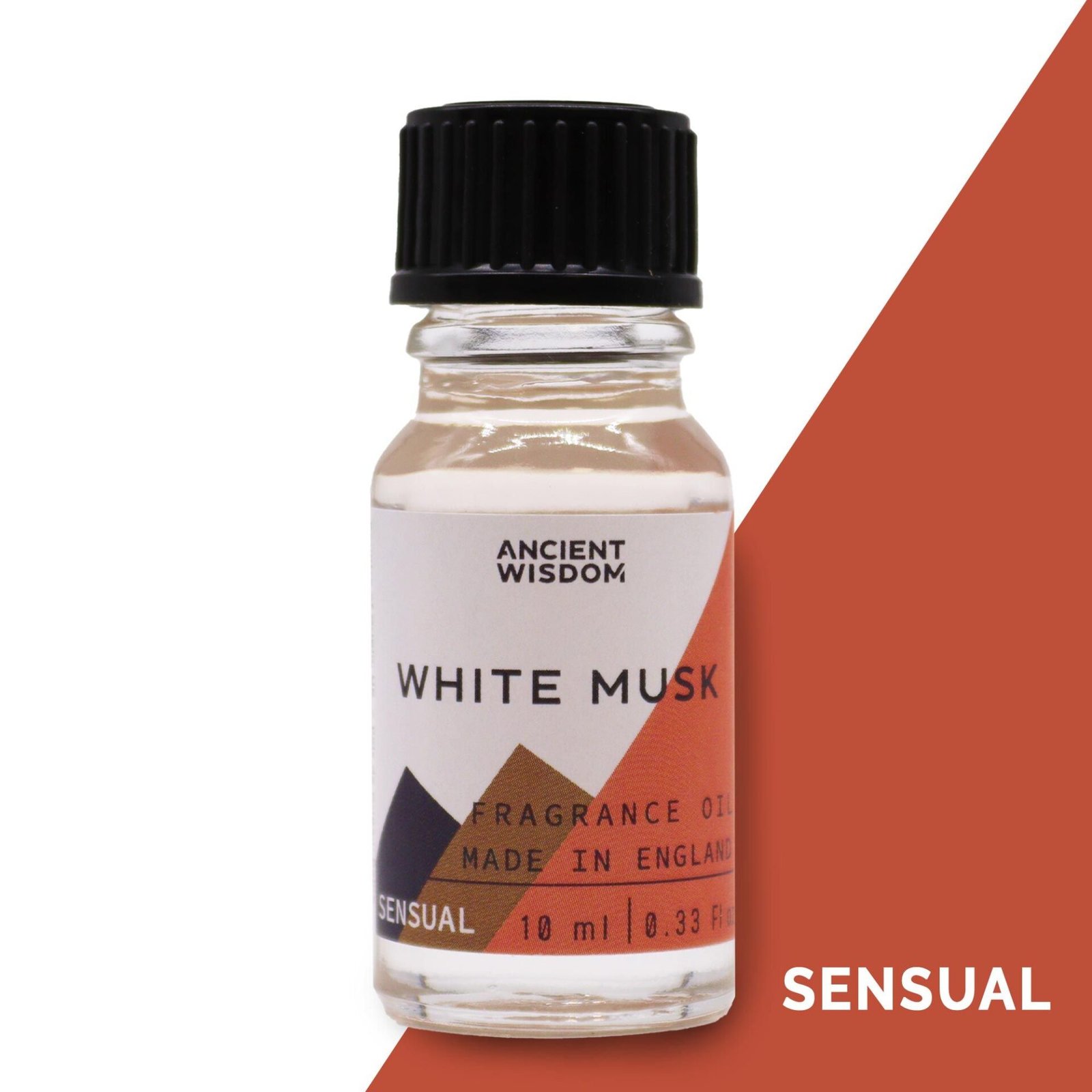 Aceite de fragancia almizcle blanco 10ml para quemadores y difusores