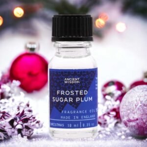 Aceite de fragancia ciruela escarchada 10ml para quemadores y difusores