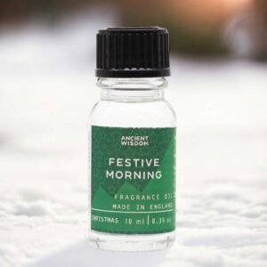Aceite de fragancia mañanas festivas 10ml para quemadores y difusores