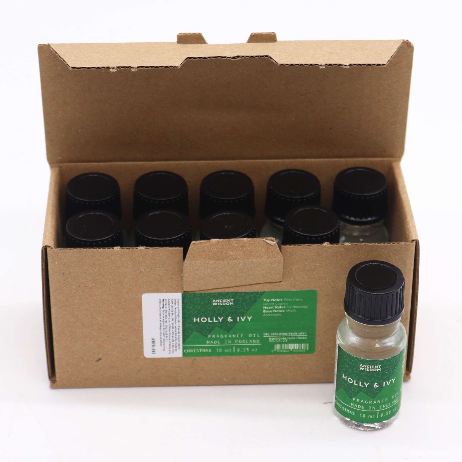 Aceites de Fragancia 10ml – Acebo y Hiedra - imagen 1