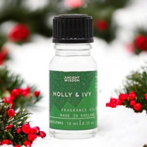 Aceite de fragancia acebo y hiedra 10ml para quemadores y difusores