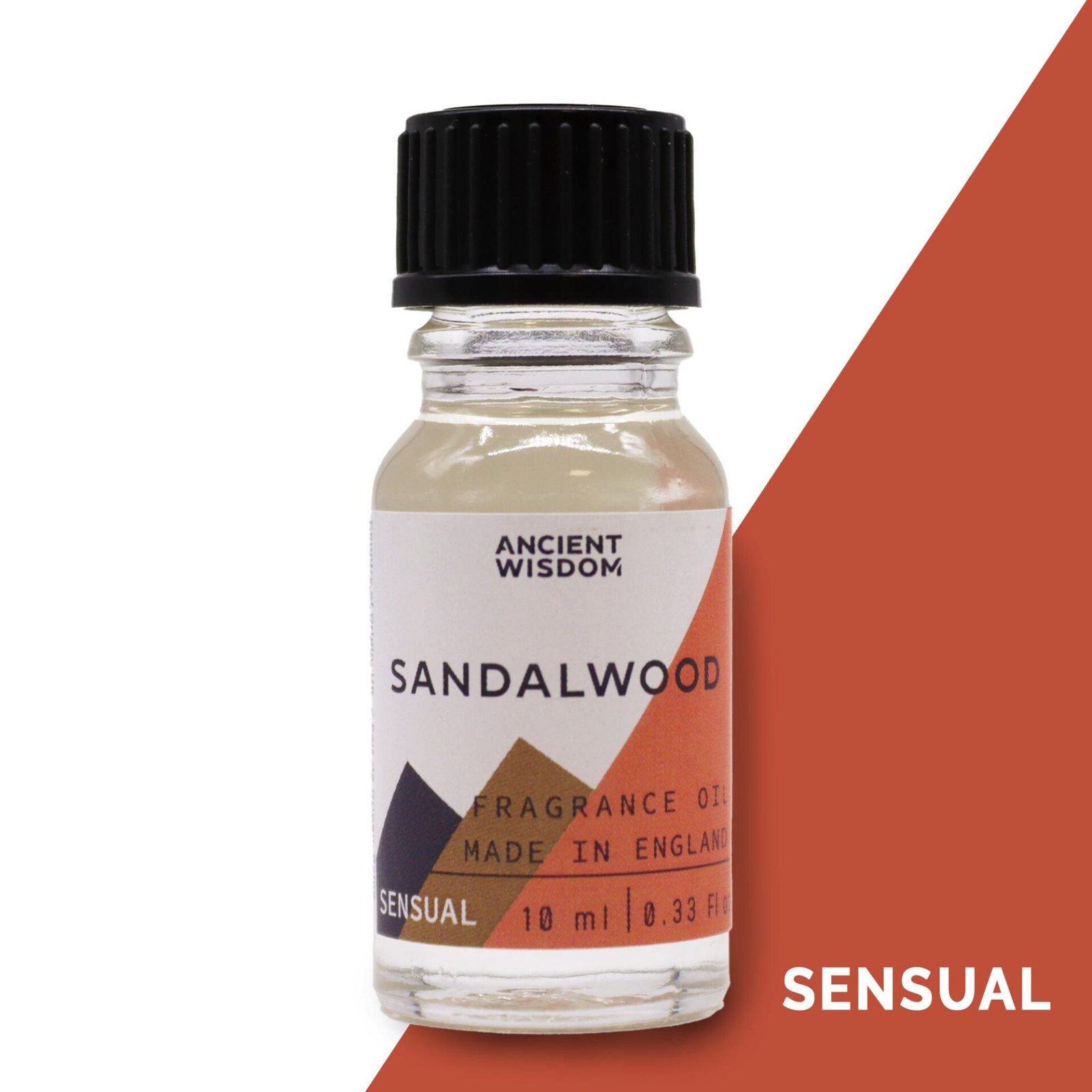 Aceite de fragancia sándalo 10ml para quemadores y difusores