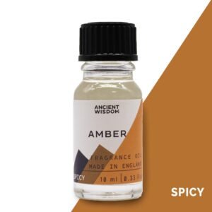 Aceite de fragancia ámbar 10ml para quemadores y difusores