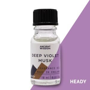 Aceite de fragancia almizcle de violeta 10ml para quemadores y difusores
