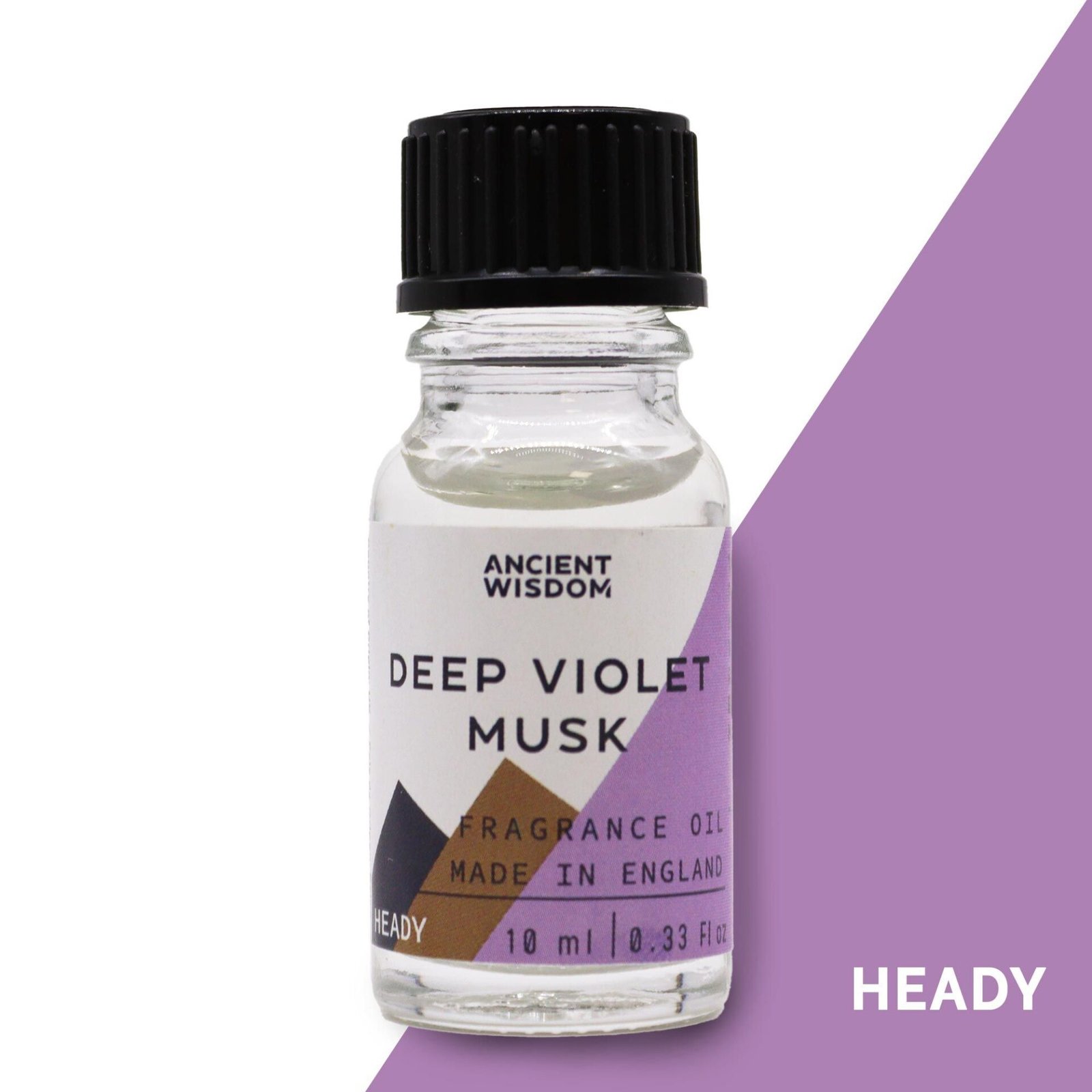 Aceite de fragancia almizcle de violeta 10ml para quemadores y difusores