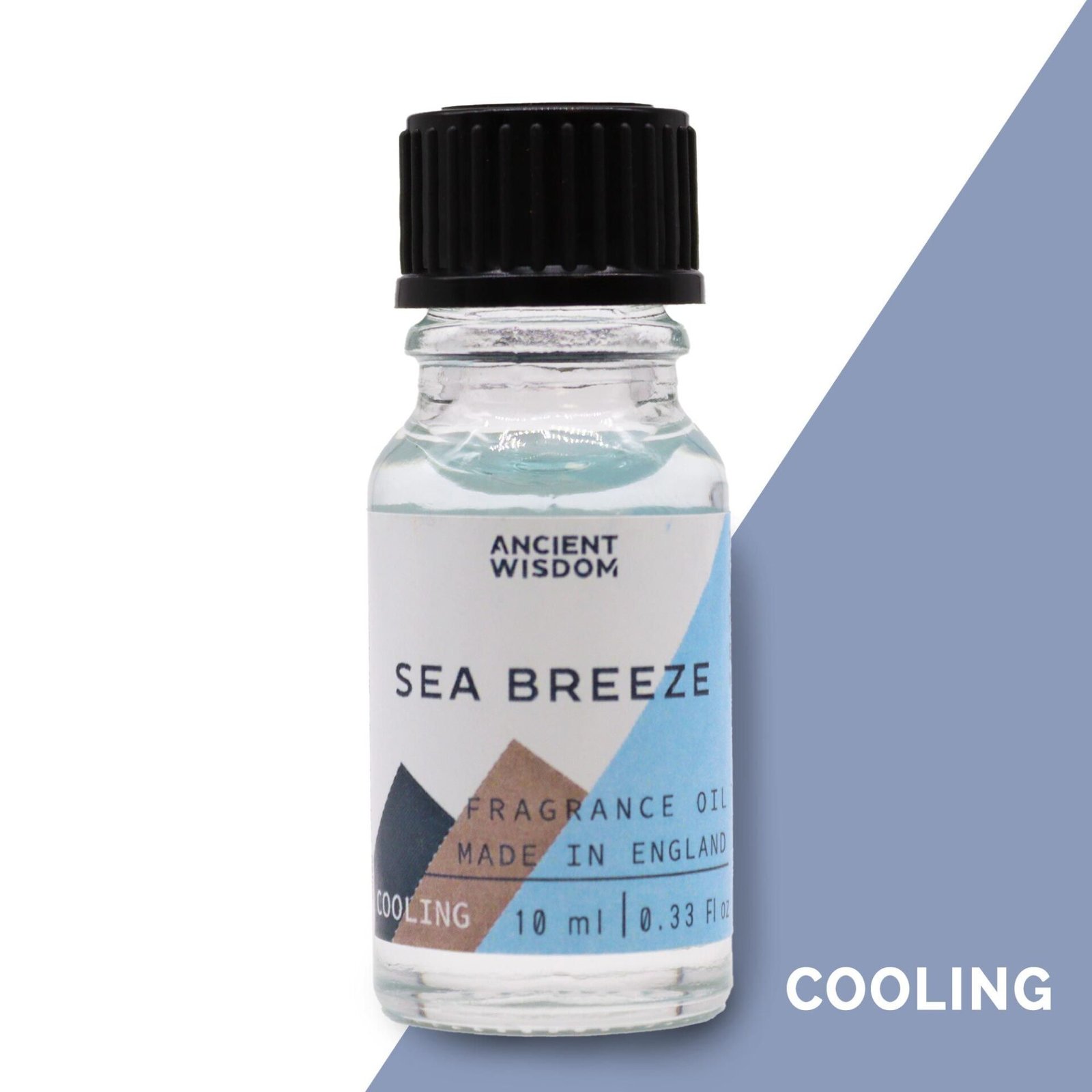Aceite de fragancia brisa marina 10ml para quemadores y difusores