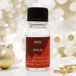 Aceite de fragancia oro (navidad) 10ml para quemadores y difusores
