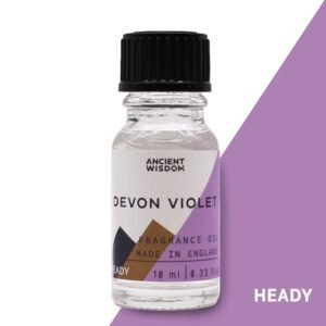 Aceite de fragancia devon violeta 10ml para quemadores y difusores