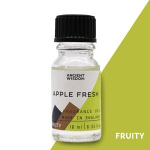 Aceite de fragancia manzana fresca 10ml para quemadores y difusores