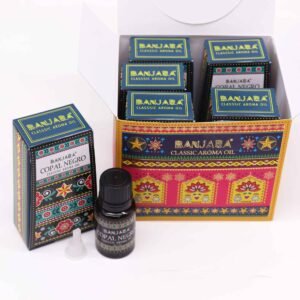 Aceite Aromático Banjara Copal Negro · Fragancia India 10ml