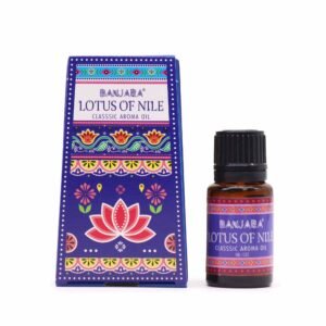 Aceite Aromático Banjara Loto del Nilo · Fragancia India 10ml