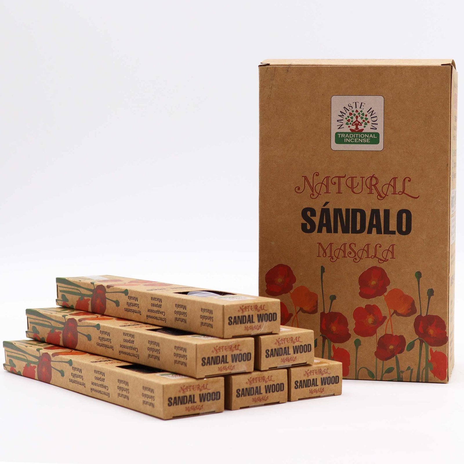 Varillas de Incienso Masala Sándalo · Botánico Natural - Imagen 3