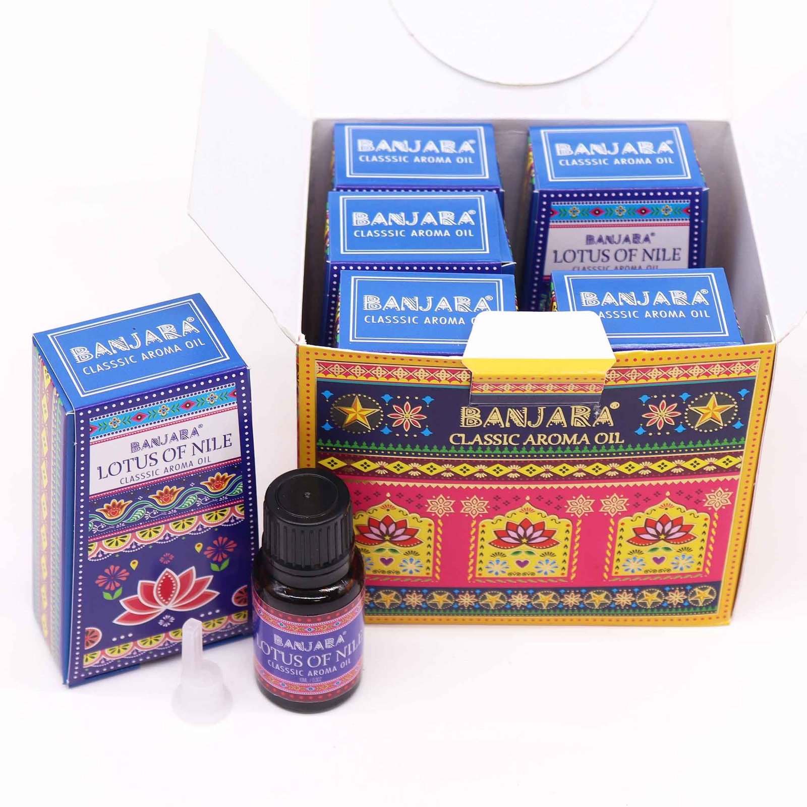 Aceite Aromático Banjara Loto del Nilo · Fragancia India 10ml - Imagen 2