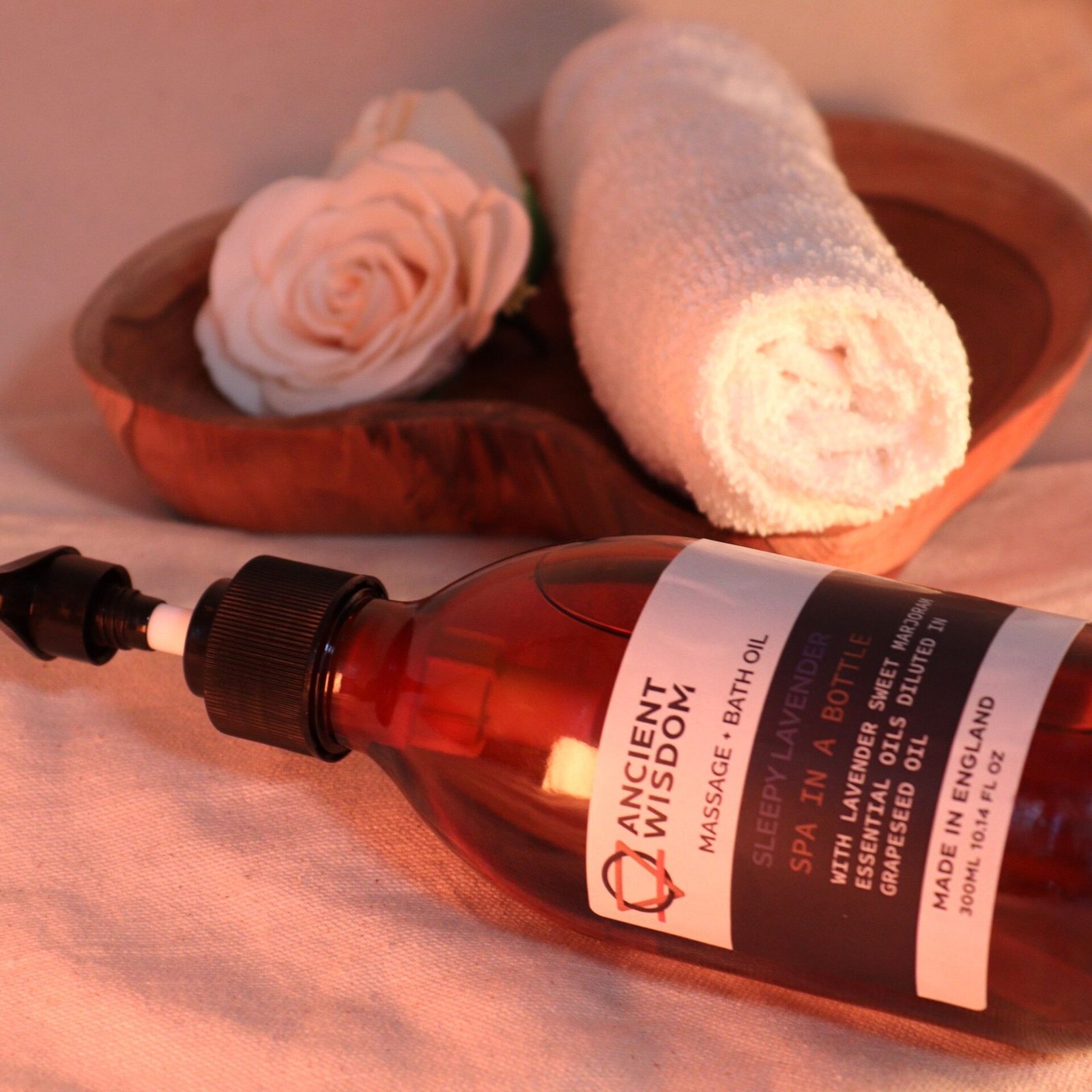 Aceite de Masaje y Baño Lavanda Somnolienta 300ml - Imagen 2