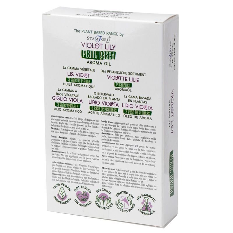 Aceite Aromático de Origen Vegetal Lirio Violeta 10ml