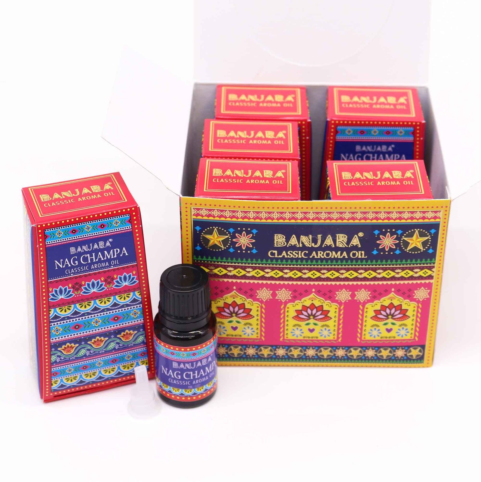 Aceite Aromático Banjara Nag Champa · Fragancia India 10ml - Imagen 2