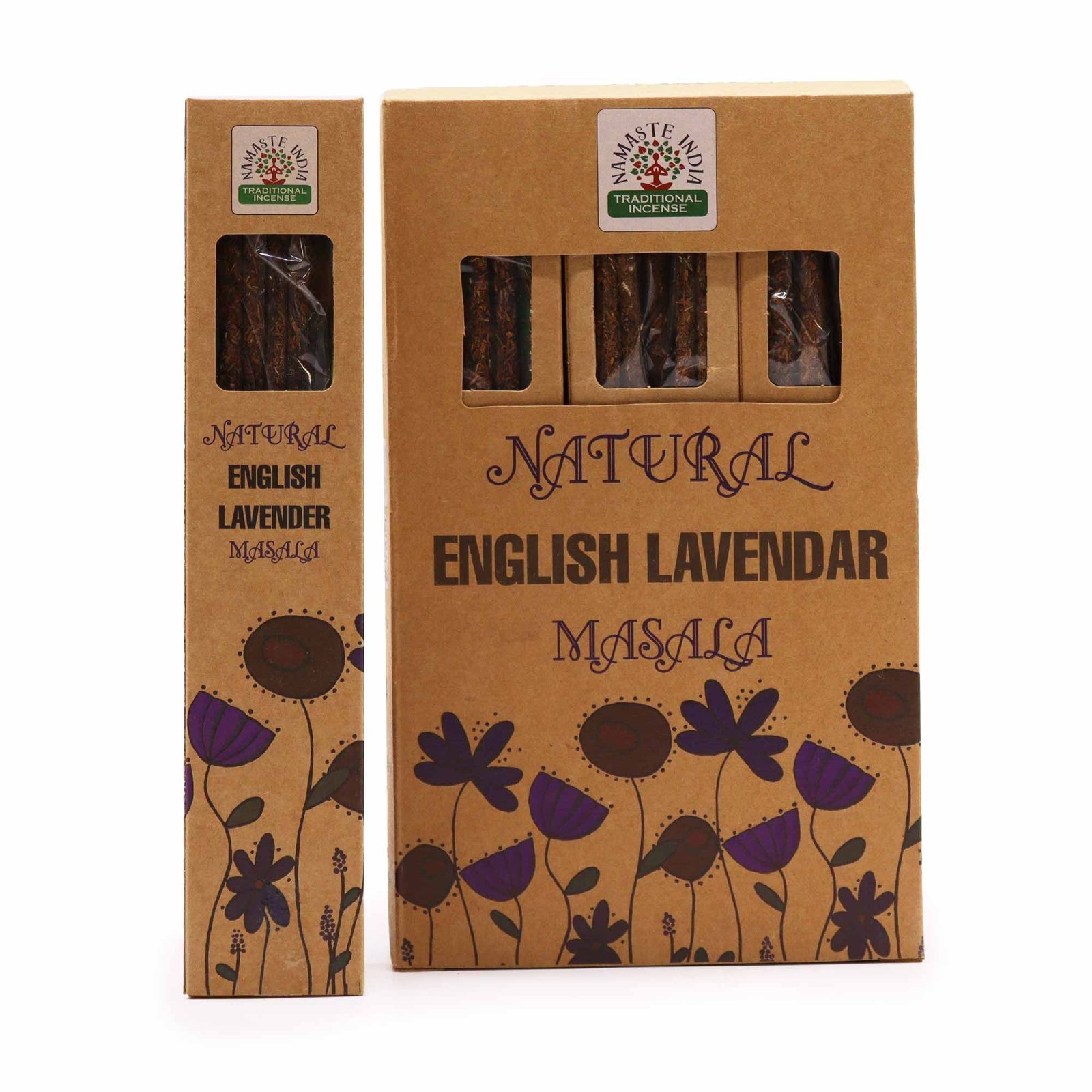 Varillas de Incienso Masala Lavanda Inglesa · Botánico Natural - Imagen 2