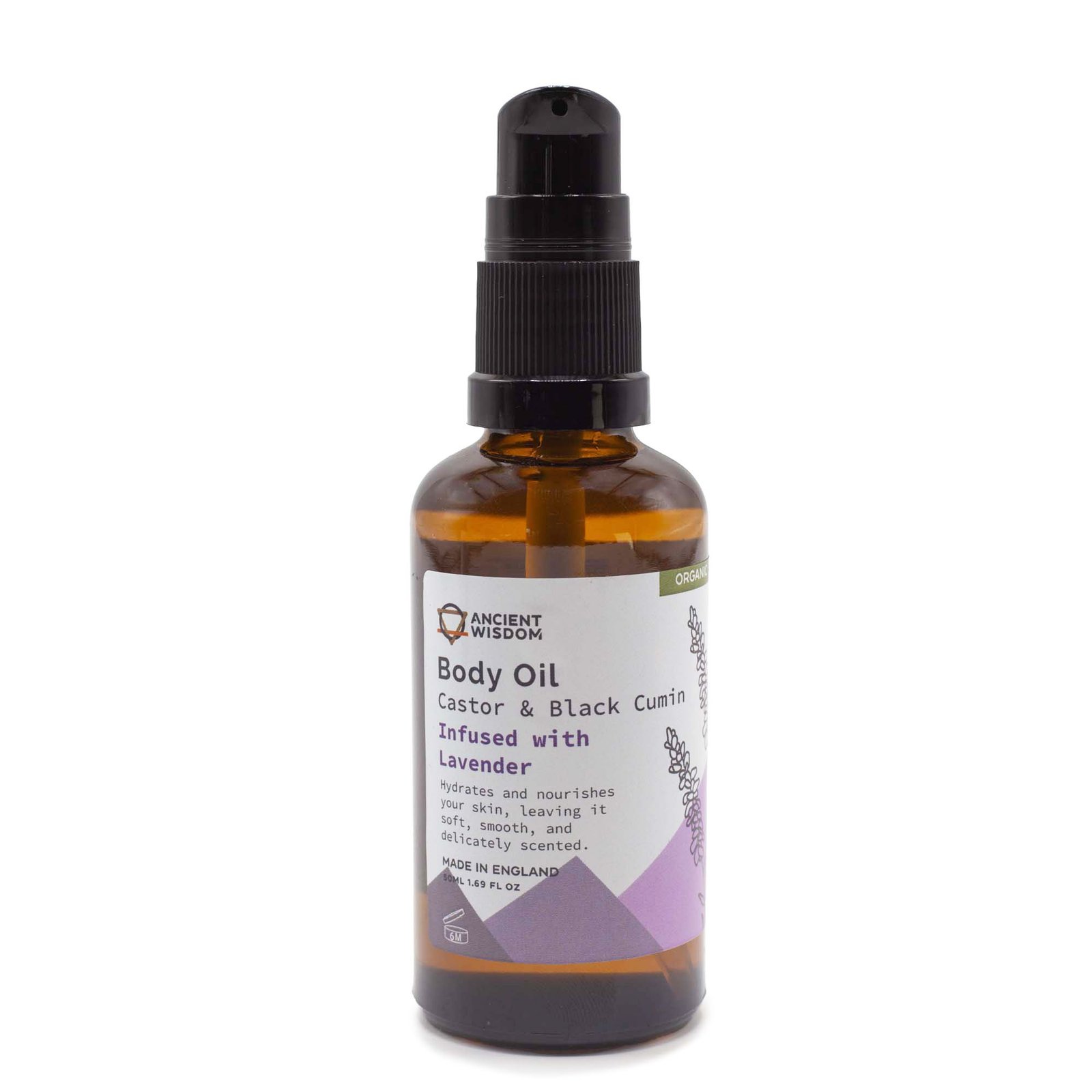 Aceite Corporal Orgánico Lavanda 50ml