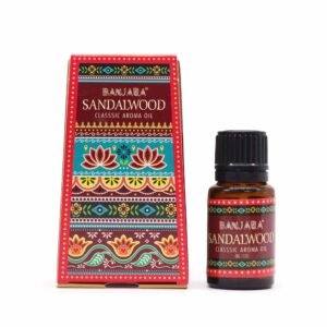 Aceite Aromático Banjara Sándalo · Fragancia India 10ml