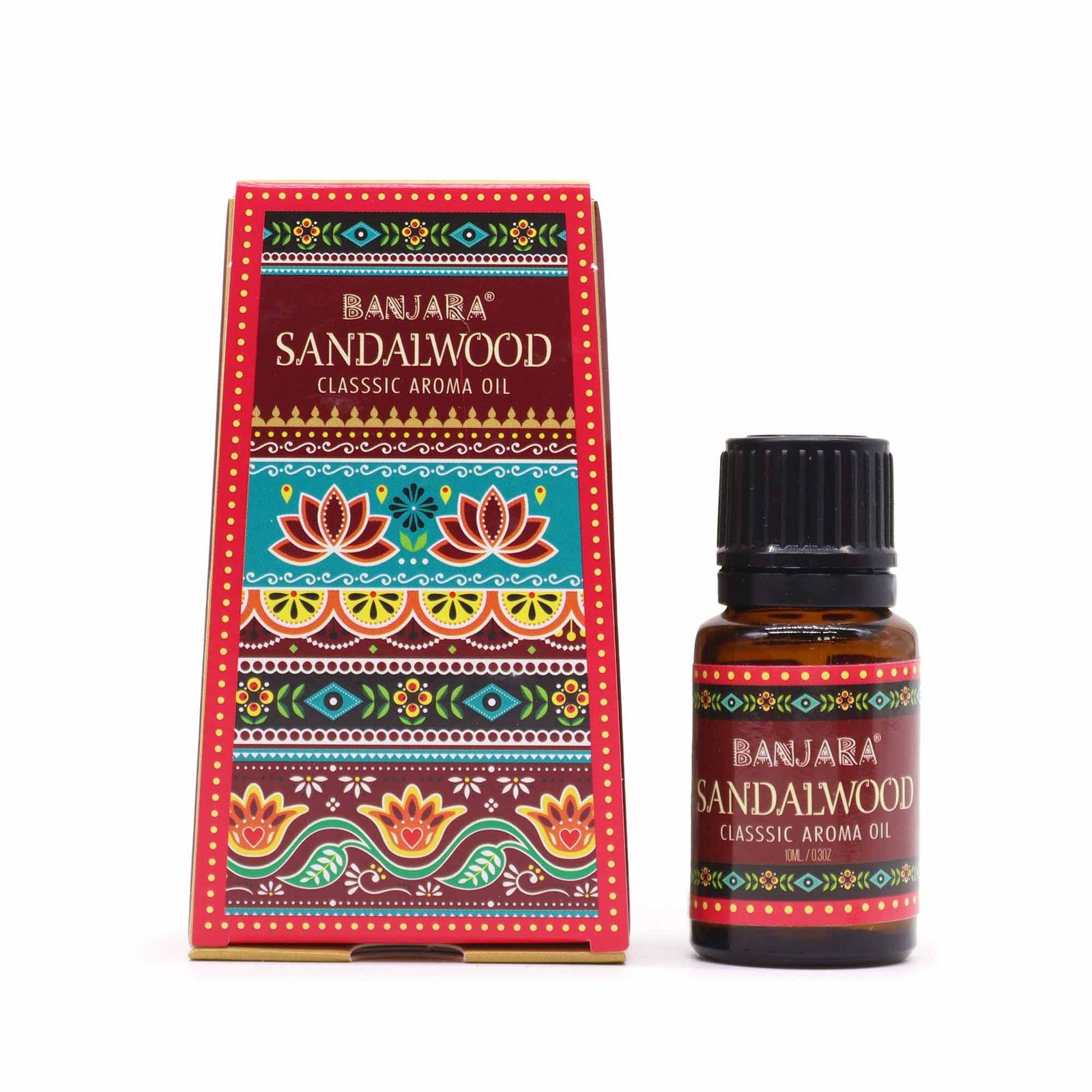 Aceite Aromático Banjara Sándalo · Fragancia India 10ml