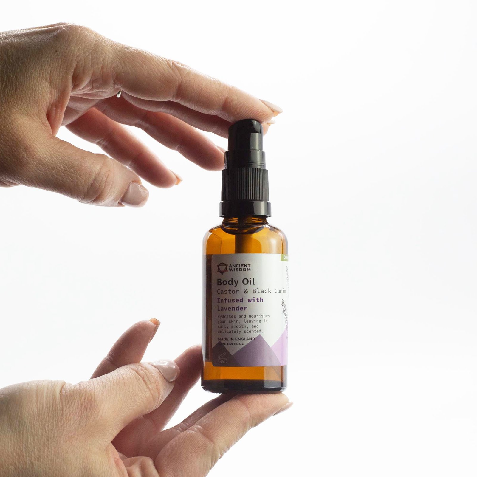 Aceite Corporal Orgánico Lavanda 50ml - Imagen 4