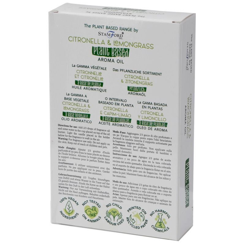 Aceite Aromático de Origen Vegetal Citronela 10ml
