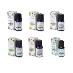 Pack 6 Aceites Aromáticos de Origen Vegetal · Aromas Variados 10ml