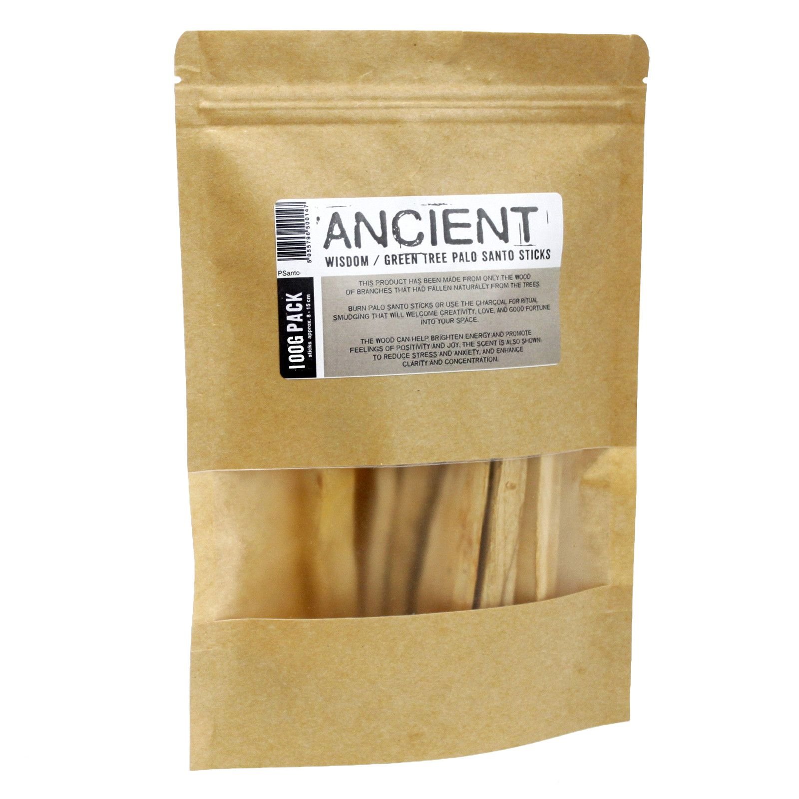 Palo Santo en Palitos 100g (10-15 uds) · Árbol Verde