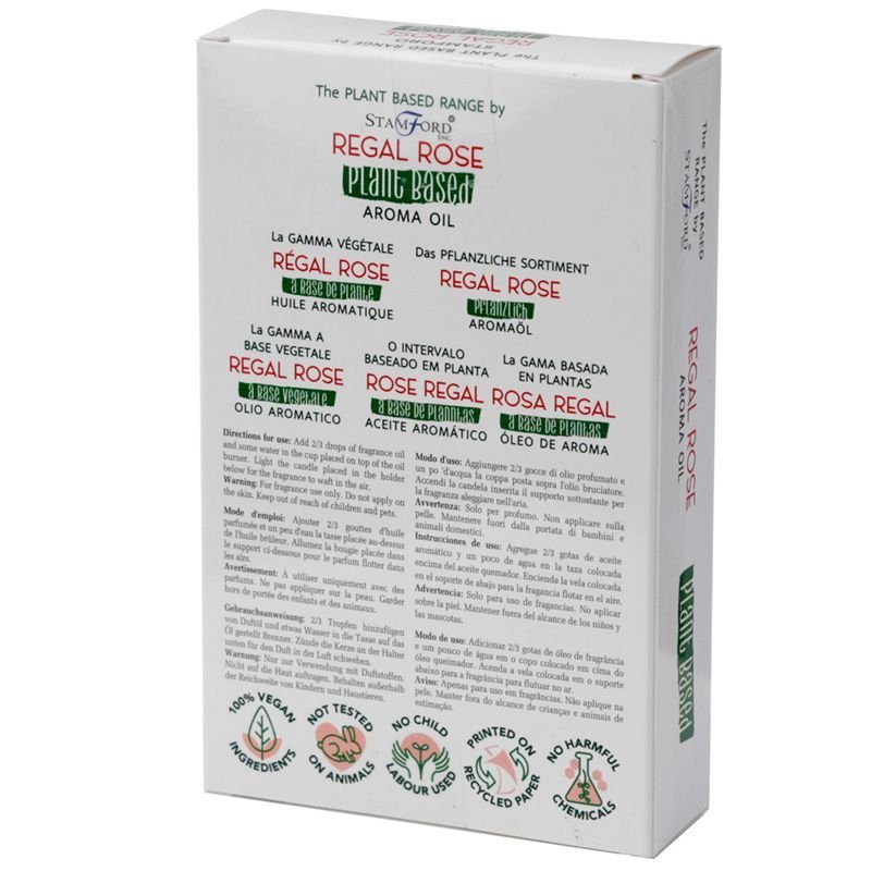 Aceite Aromático de Origen Vegetal Rosa Real 10ml - Imagen 3