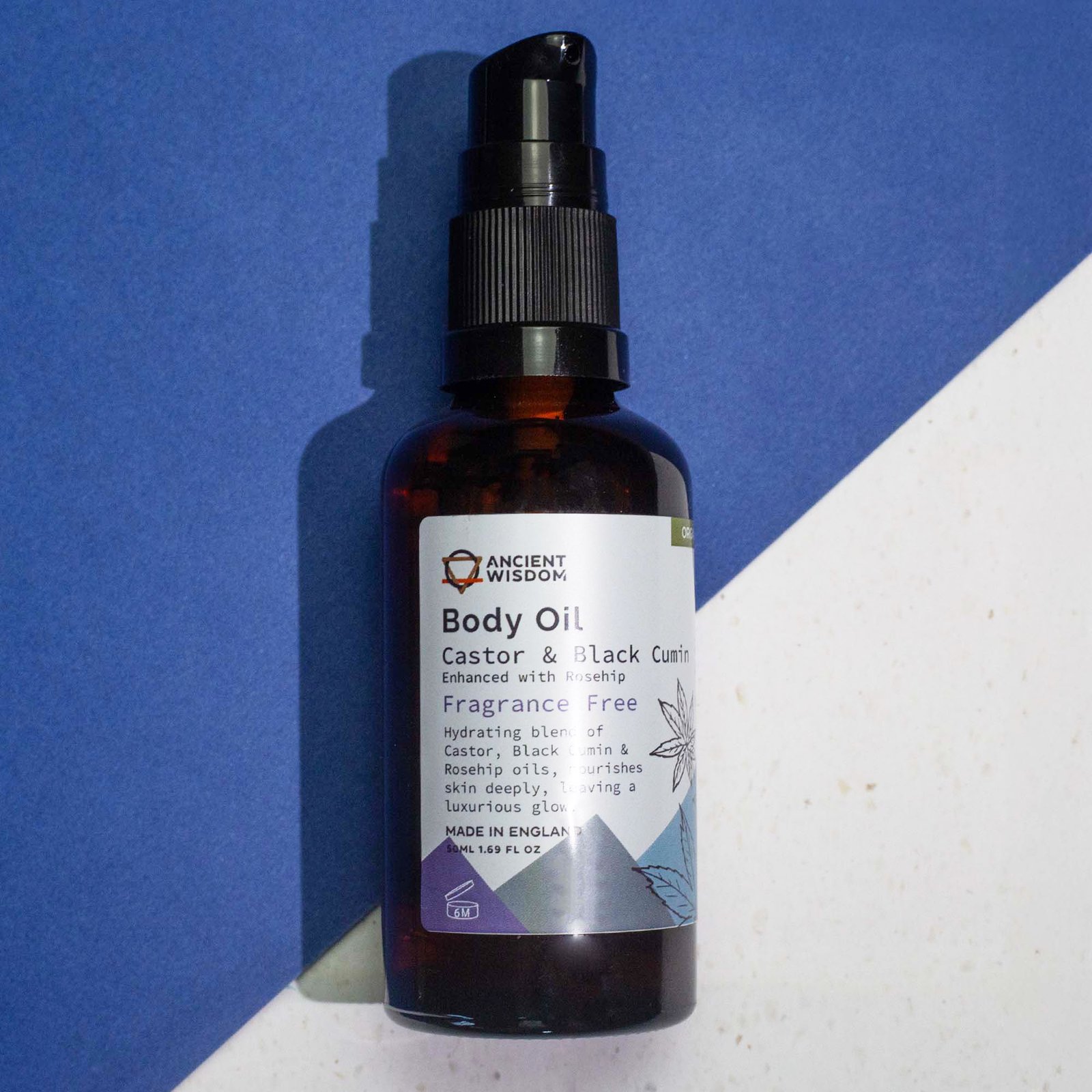 Aceite Corporal Orgánico Rosa Mosqueta 50ml · Sin Fragancia - Imagen 4
