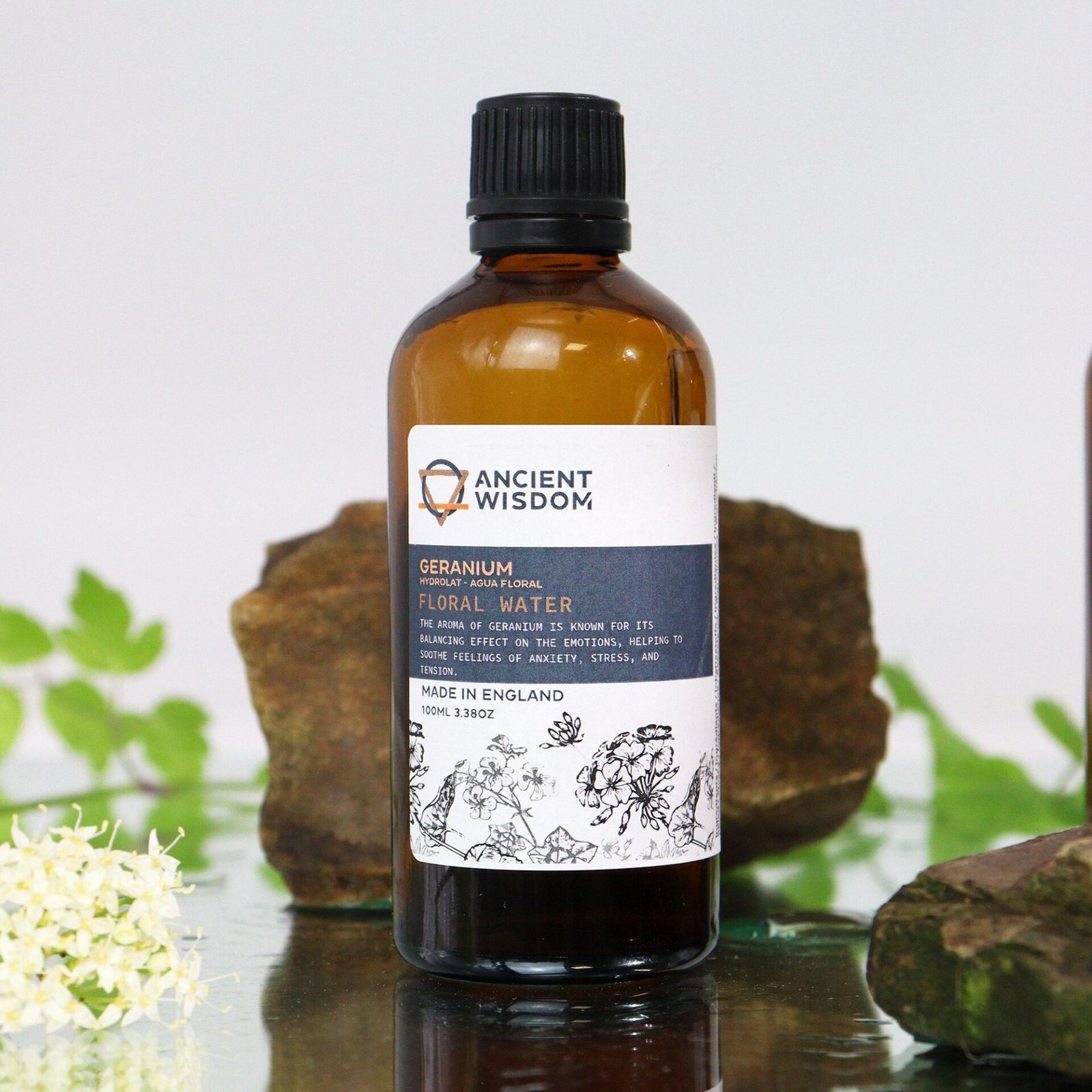 Hidrolato de Geranio · Agua Floral 100ml - Imagen 2