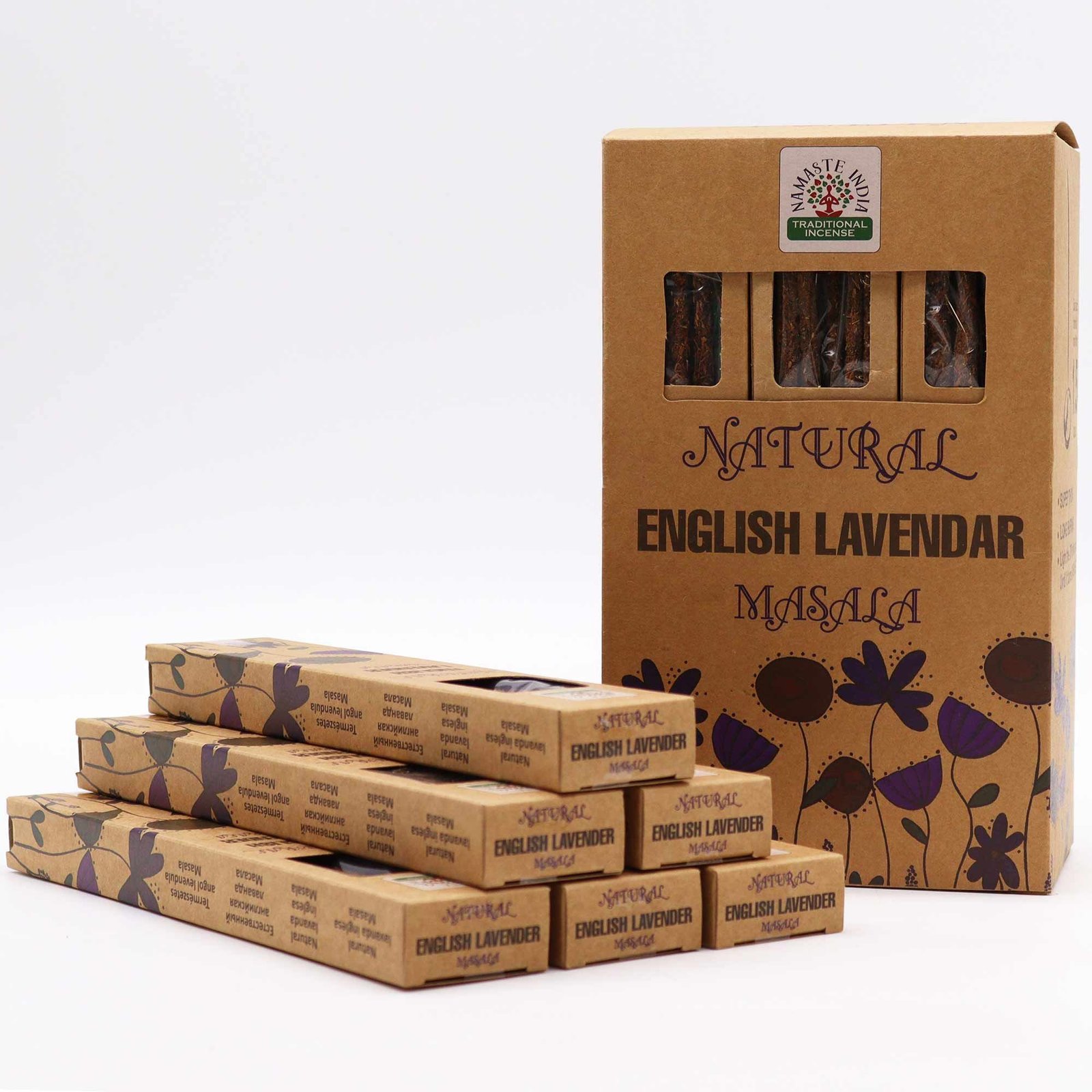 Varillas de Incienso Masala Lavanda Inglesa · Botánico Natural - Imagen 4