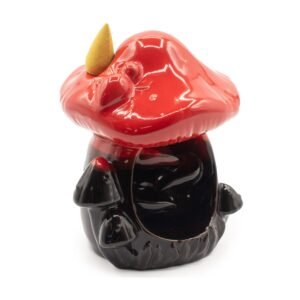 Quemador de Incienso de Reflujo (Backflow) · Seta Roja