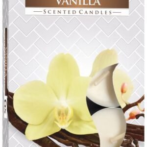1x Set de 6 Velas de Té Perfumadas - Vainilla