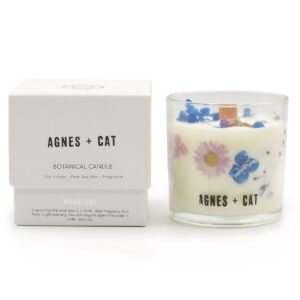 Vela de Cera de Soja Botánica Agnes + Cat - Moorland