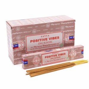 Varillas de Incienso Satya 15gm - Vibras positivas