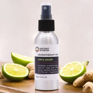 Ambientador en Spray de Lima y Jengibre 100ml · Aceites Esenciales